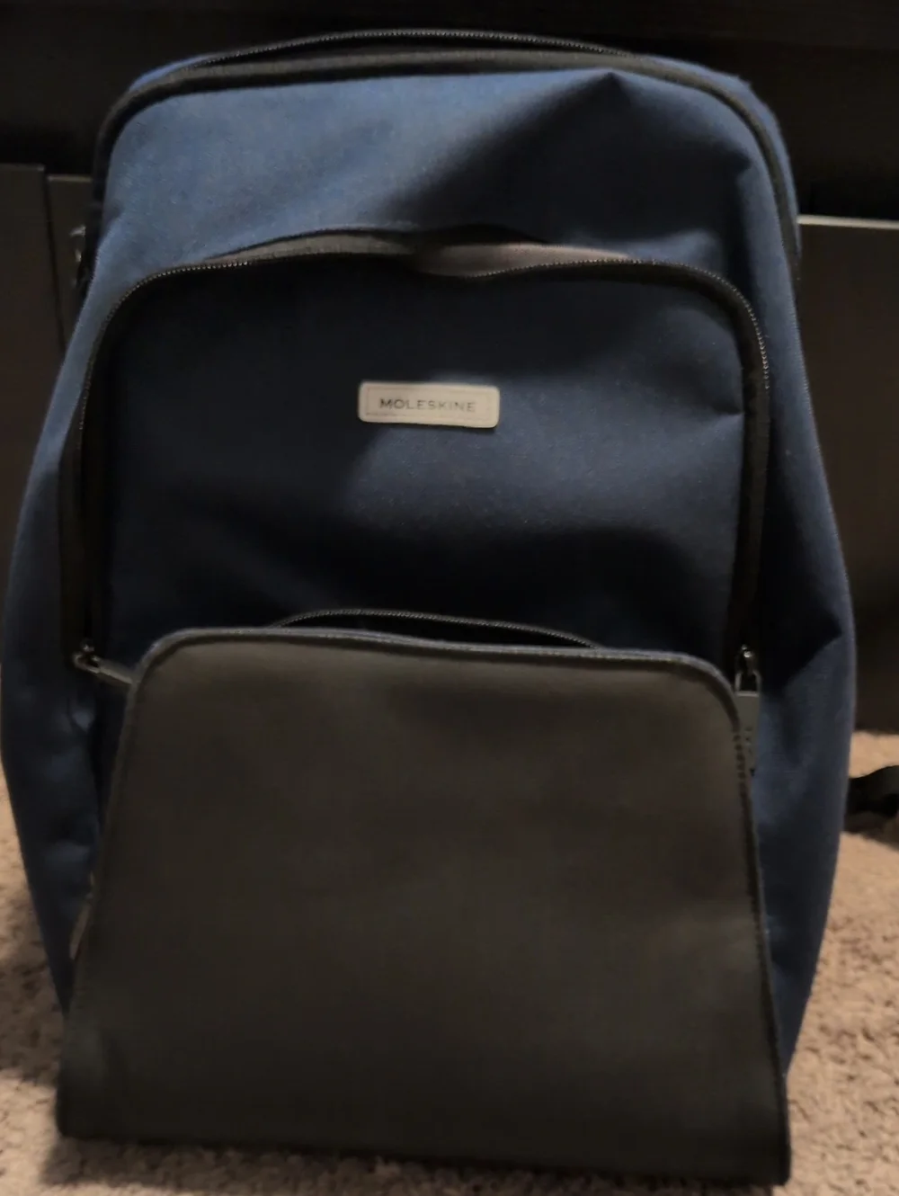 Moleskine Navy and Black Everyday Backpack